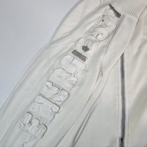 ENERGIE Men's Cream Cotton Zip-Up Sweater, Size XXL* (L/XL) ~ NWT - Picture 3 of 13